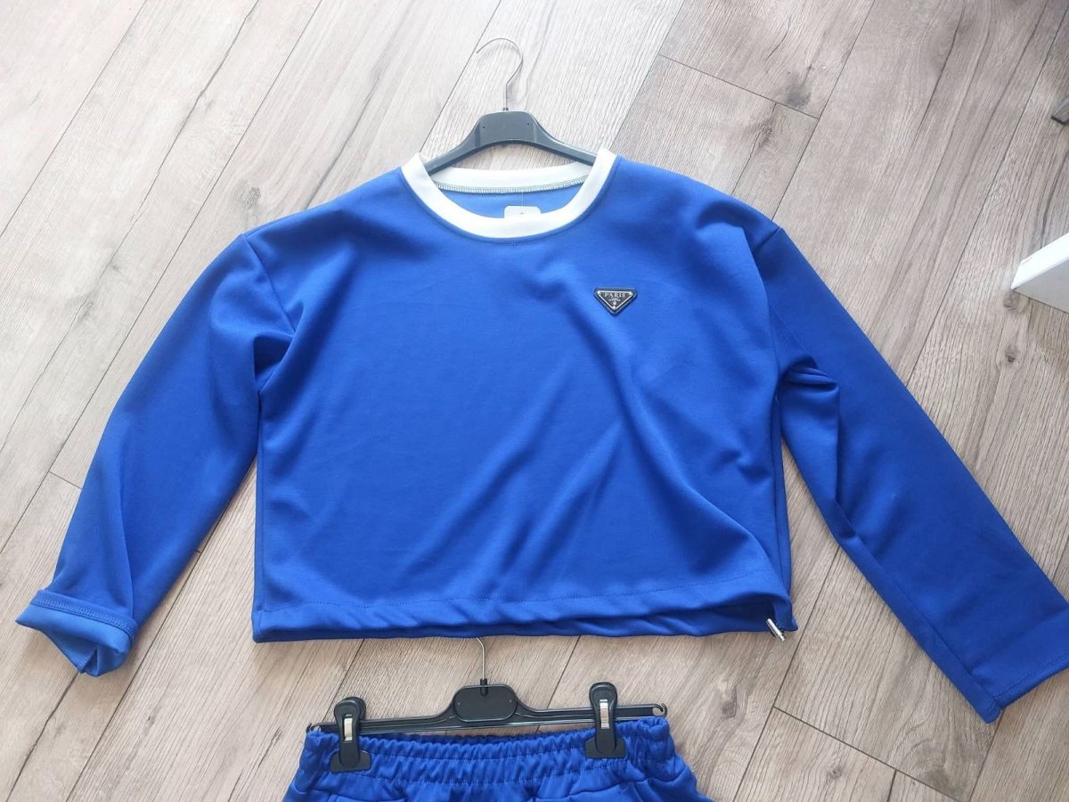 Komplet dresowy damski M /L chabrowy