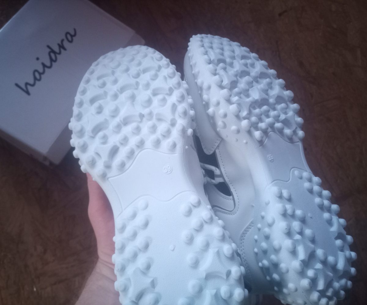 Buty damskie biało - czarne obuwie sportowe sneakersy r. 39