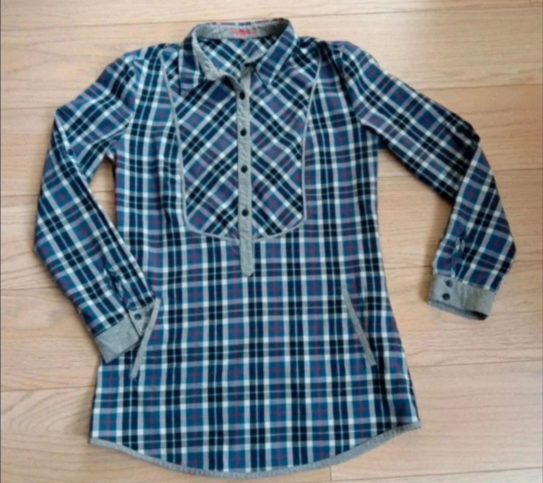 Zestaw 5 koszul i tunik – kratka, paski, kaktusy, military & casual
