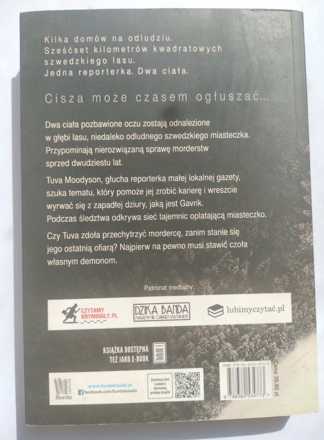 Książka Martwa Cisza autorstwa Will Dean