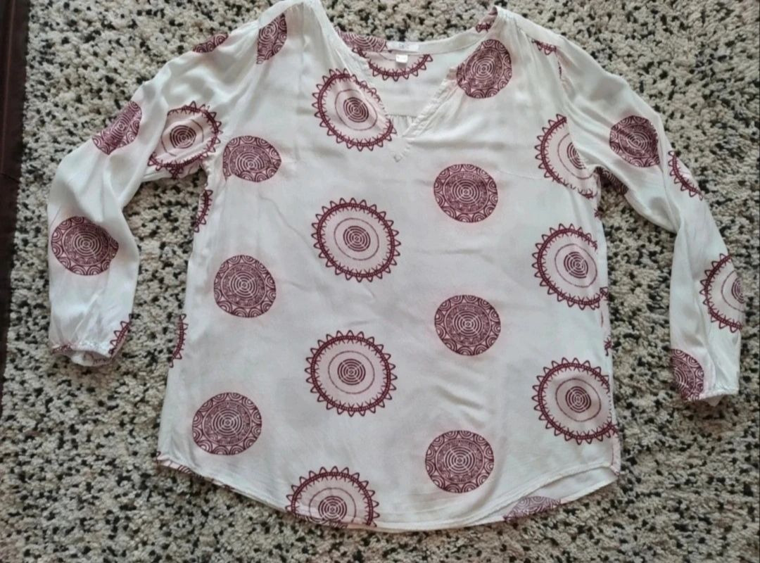 Zwiewna bluzka/tunika Bonprix 46 – mandala | boho & kobiecy styl