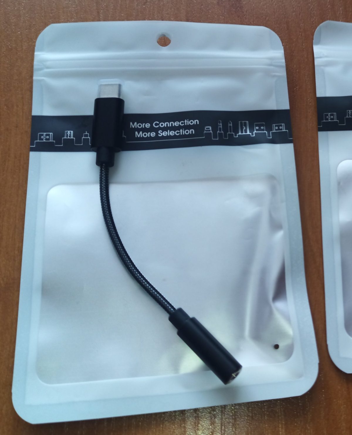 2x przejściówka adapter słuchawkowy USB-C mini jack 3.5mm z AUX DAC