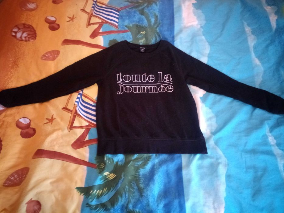 Czarna bluza damska AMISU r. XS/S