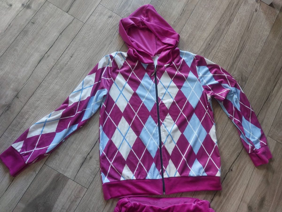 Komplet dresowy damski Fuksja różowy M/L