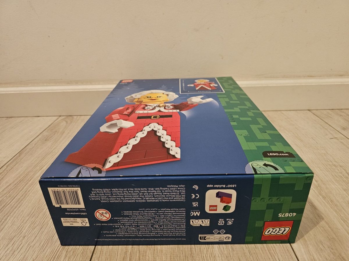 40875 Lego - Powiększona minifigurka Pani Mikołajowej