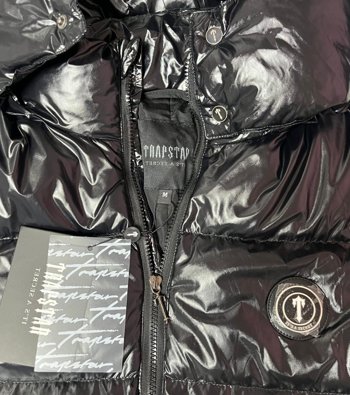 Kurtka Trapstar „Shiny Irongate Detachable Hooded Puffer” rozmiar M