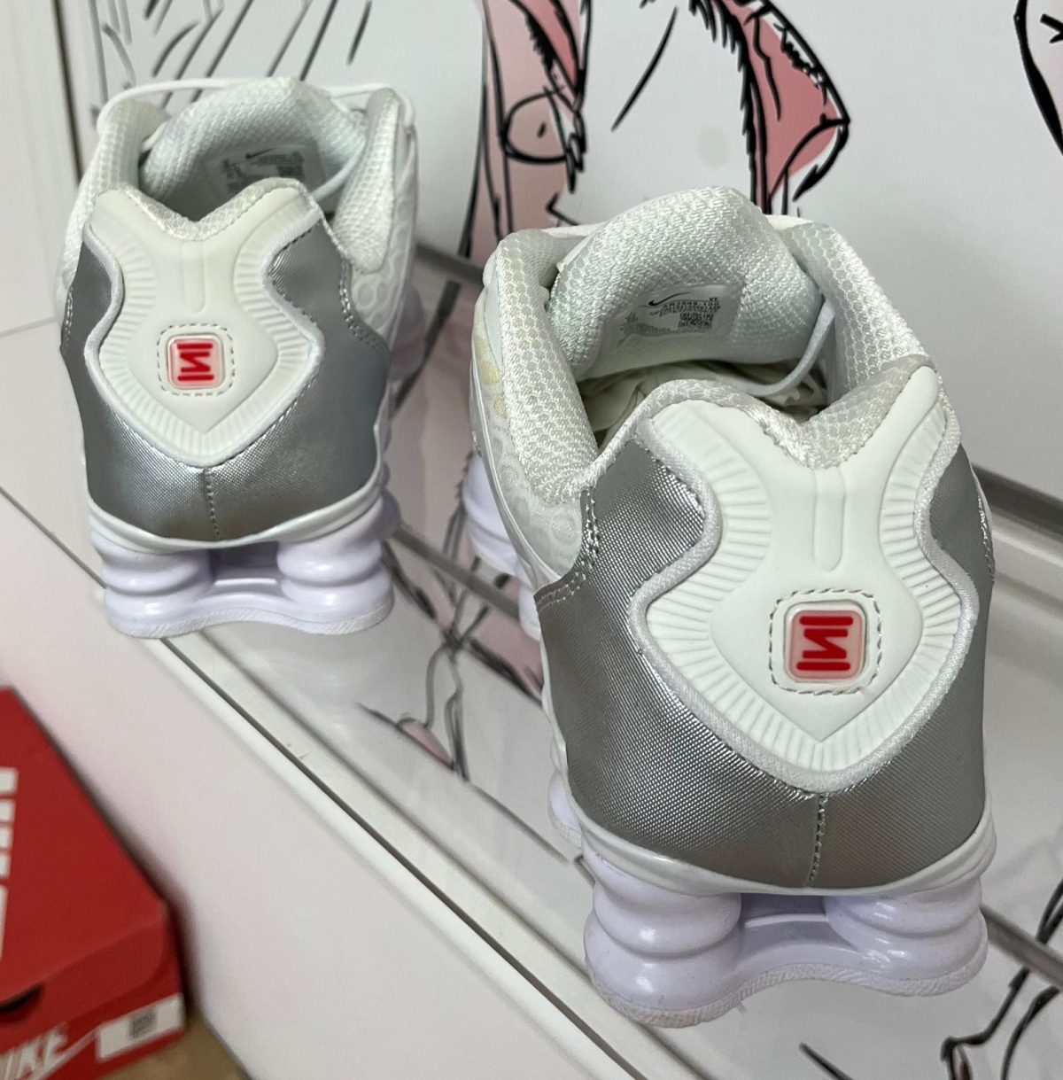 Nike Shox TL „White/ Metallic Silver” rozmiar 41