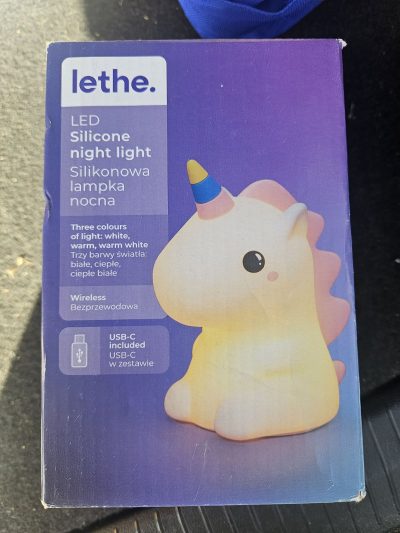 Lampka nocna silikonowa