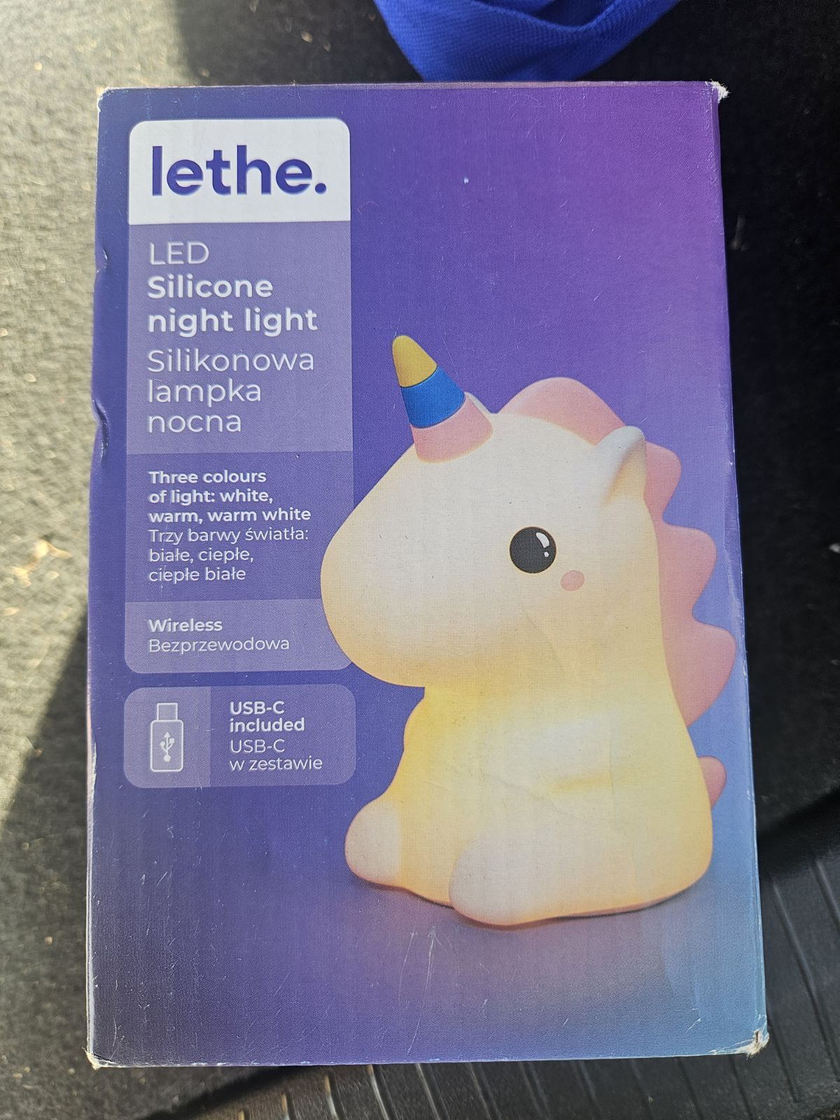 Lampka nocna silikonowa