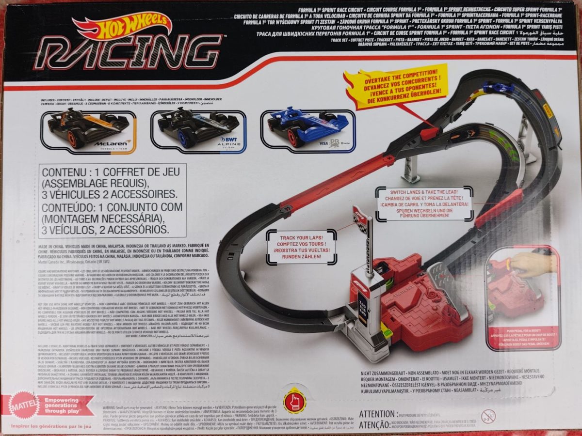 Hot Wheels F1 Sprint Race Circuit – tor wyścigowy Formuła 1