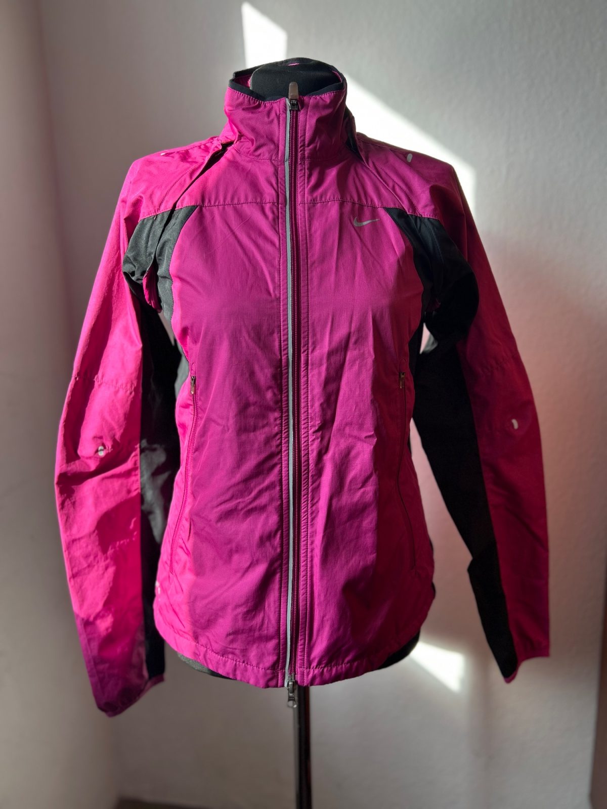 Nike Storm-Fit różowa kurtka sportowa 2w1 kamizelka bieganie outdoor S
