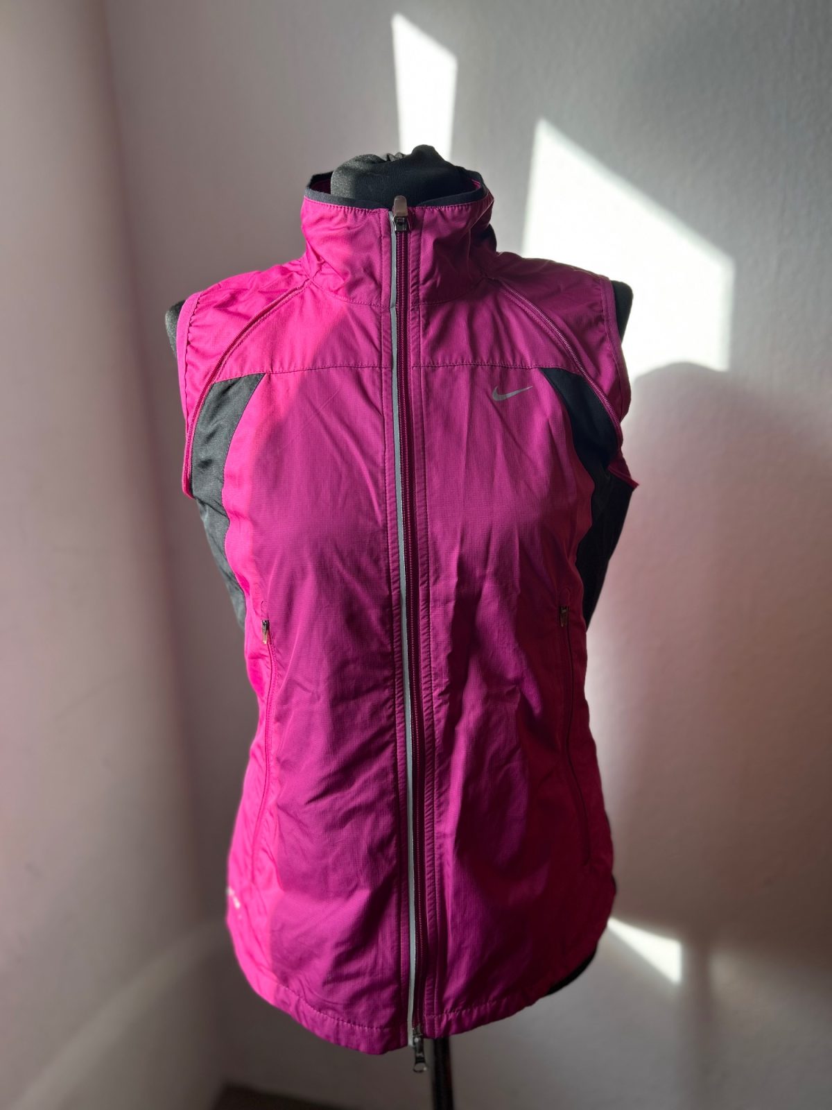 Nike Storm-Fit różowa kurtka sportowa 2w1 kamizelka bieganie outdoor S