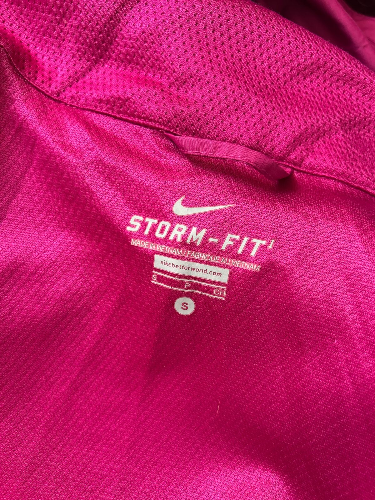 Nike Storm-Fit różowa kurtka sportowa 2w1 kamizelka bieganie outdoor S