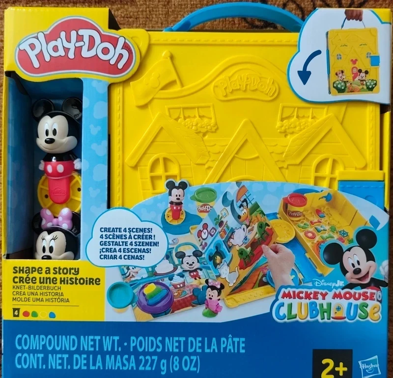play-doh myszka miki - ciastolinowe opowieści