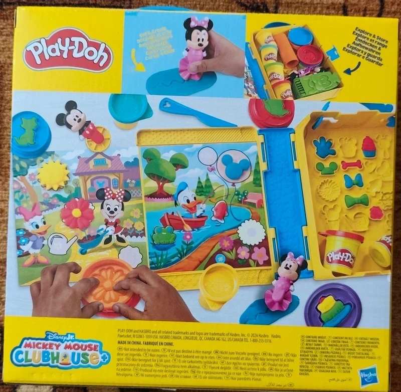 play-doh myszka miki - ciastolinowe opowieści