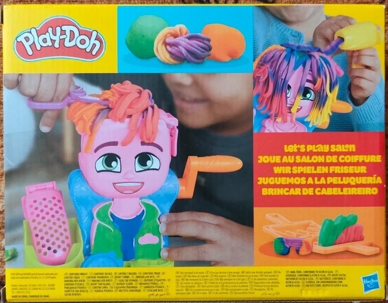 play-doh salon fryzjerski - zestaw kreatywny dla dzieci 3+
