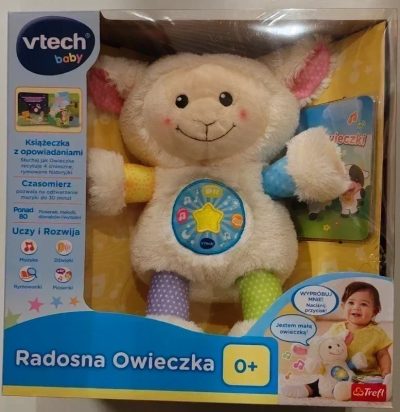 VTech Radosna Owieczka - Interaktywna Zabawka Edukacyjna Dźwięki i Światła