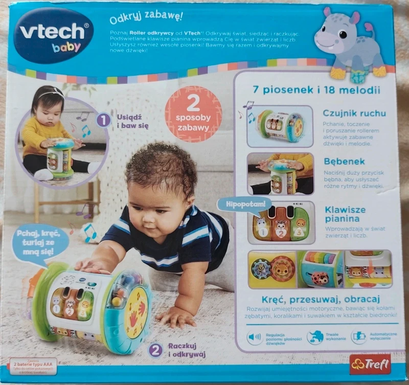 VTech Roller Odkrywcy Interaktywna Zabawka Edukacyjna NOWA