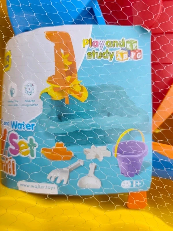 Duży zestaw do piasku i wody Wader - Młyn + akcesoria