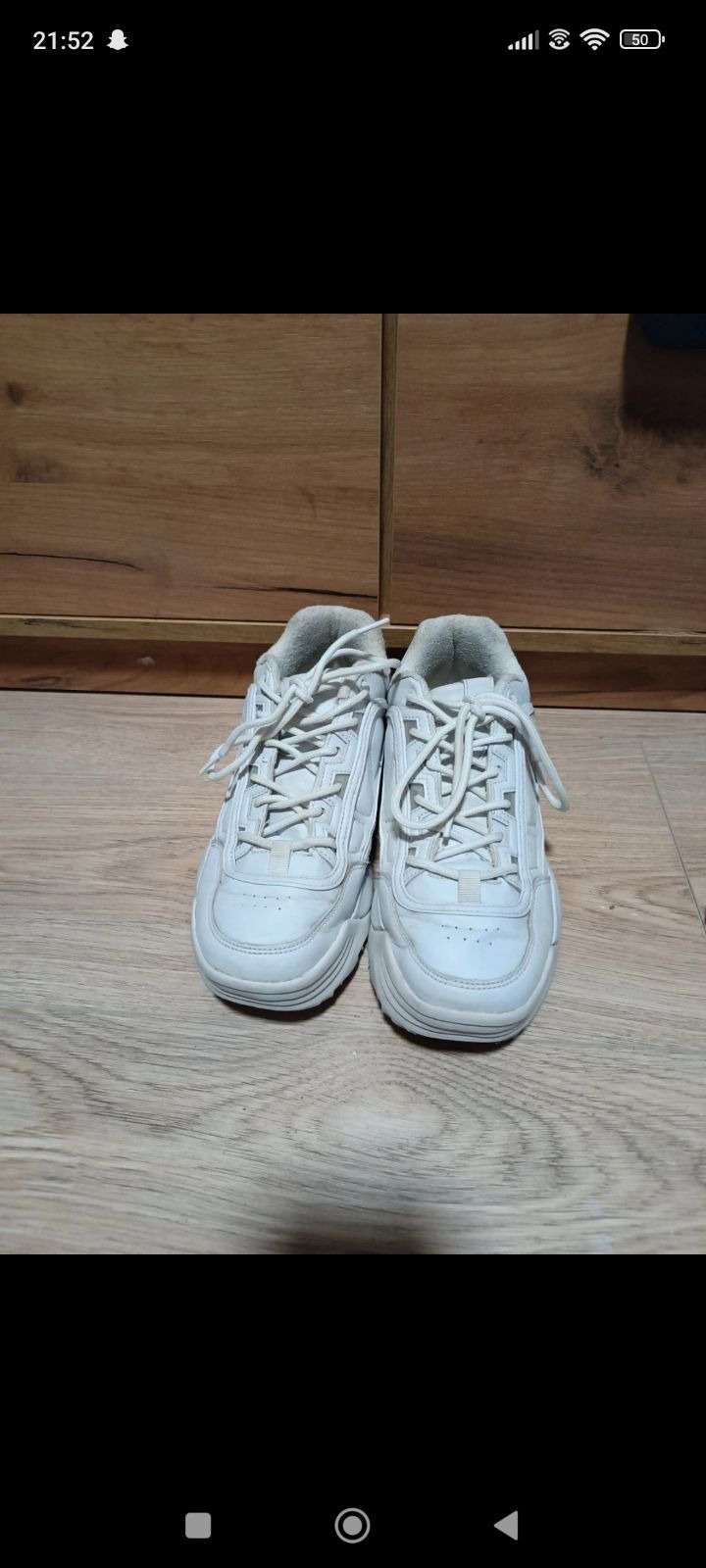 Sneakersy damskie białe kappa