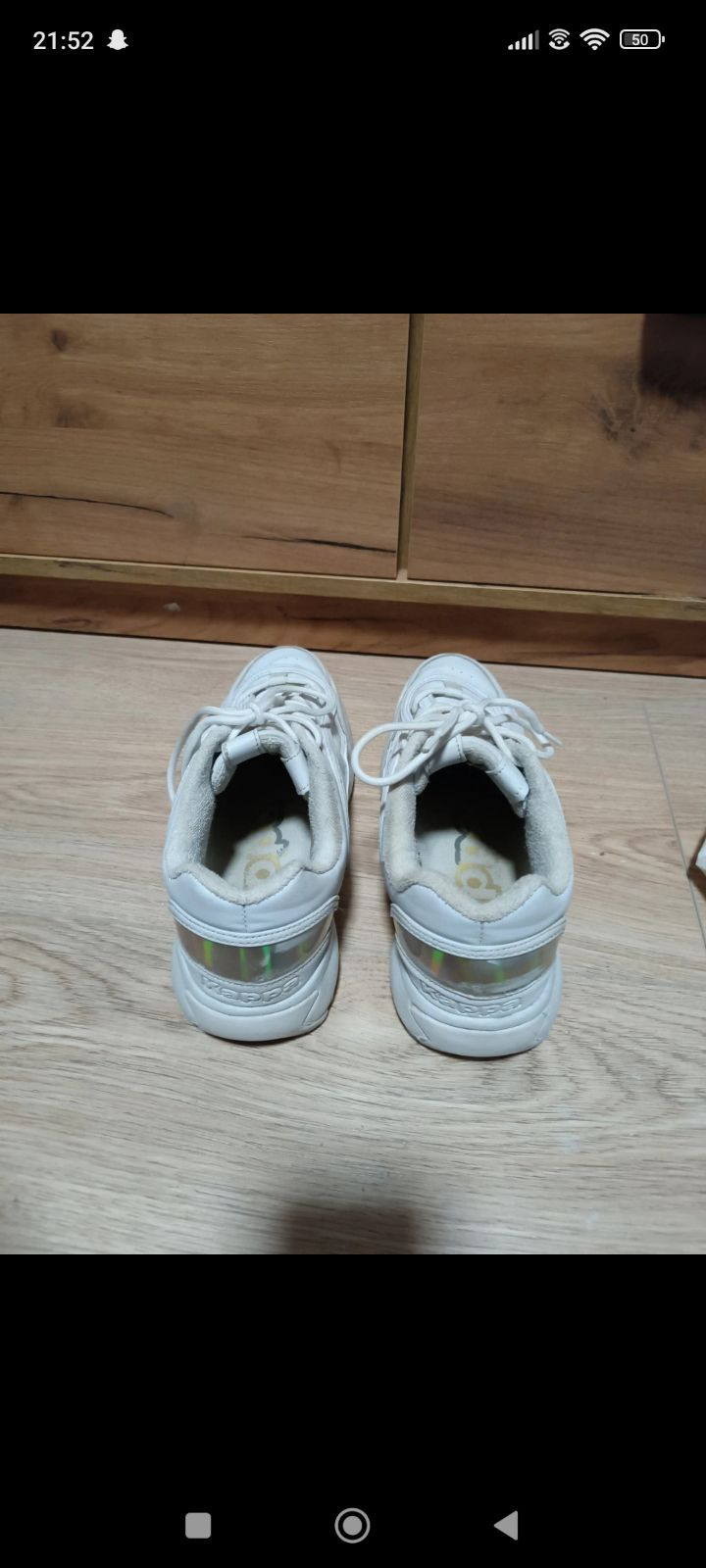 Sneakersy damskie białe kappa