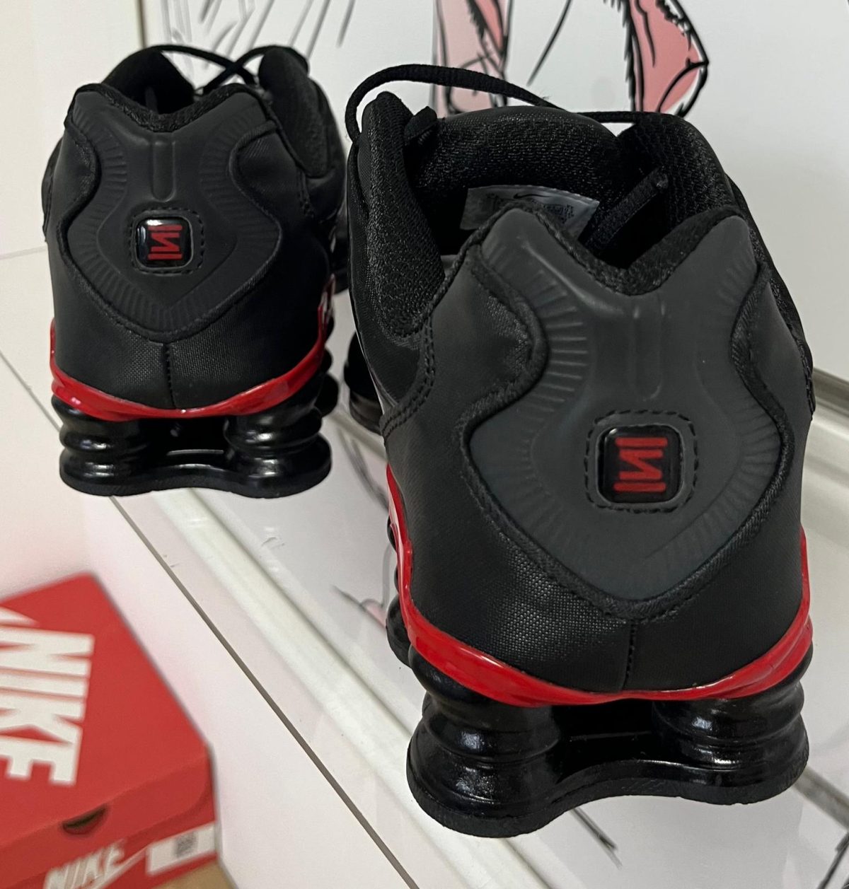 Nike Shox TL "Black/University Red" rozmiar 42